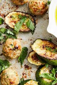 Chicken Zucchini Meatballs With Feta Recipe Nyt Cooking Recipes Feta Recipes Chicken Zucchini