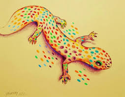 Posted by shaun hardwick at 14:22. Spotted Lizard Drawing By Patrick Stickney Saatchi Art