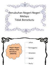 Part of a series on the. Negeri Negeri Melayu Tidak Bersekutu