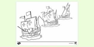 2550 x 3300 file type: Free Columbus Ship Colouring Sheet Colouring Sheets