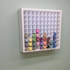 Clean lid and rim of bottle; The Craft Storage Organizer For Acrylic Paint Bottles Hanging On The Wall Craft Paint Storage Paint Organizer Craft Room Storage