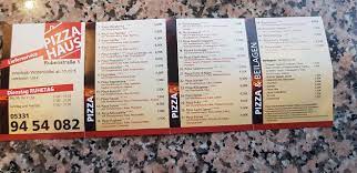 Ristorante und pension da gigi #2 of 13 pubs & bars in oschersleben. Pizza Haus Home Wolfenbuttel Germany Menu Prices Restaurant Reviews Facebook