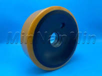 Forklift PU Balance Tire Poly Load Wheel for Linde 285*100-68