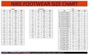 49 circumstantial nike kids sizing chart