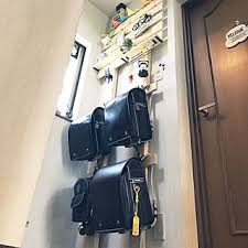 壁面収納 ディアウォール ランドセル置き場 3階建て すっきり などのインテリア実例 2019 05 25 11 53 55 roomclip ルームクリップ ランドセル置き場 ランドセル 収納