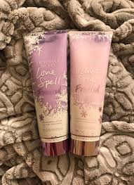 Vs Fragrance Lotion Love Spell And Velvet Petals Fragrance Lotion Petals Spell Vel In 2020 Bath And Body Works Perfume Victoria Secret Fragrances Body Skin Care
