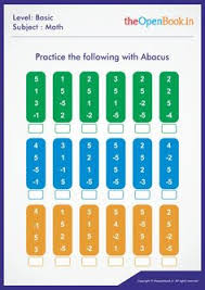 Level 1, level 2, pictorial abacus (for. 110 Soroban Ideas In 2021 Abacus Math Abacus Math Worksheets
