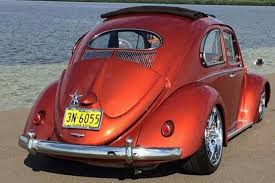 Image result for Coral Red 1949 Beetle