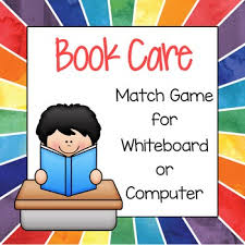 In this game there is a grid of about 25 squares and the students in two teams take turns choosing a square. Book Care Match Game For Interactive Whiteboard Or Computer Tpt