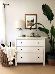 78 cm width of drawer (inside): Ikea Hemnes 3 Drawer Chest Simple Styling Bedroom Decor Neutral Style White Dresser Home Bedroom Home Decor Bedroom Interior
