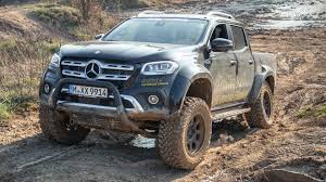 The company made a break in production after only three years. Widened Lifted Mercedes X Class Doesn T Mind Getting Dirty