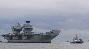 Hms prince of wales — британский линкор типа king george v. Hms Prince Of Wales Navy Ship Arrives In Portsmouth Bbc News