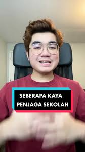 Profesi penjaga sekolah juga bisa kayaa loh ! 😁🙌#serunyabelajar #mil...