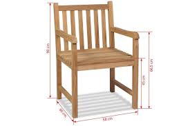Outdoor Chairs 2 Pcs Solid Teak Wood Garden Furniture In 2020 Outdoor Chairs Teak Wood Outdoor Chair Set