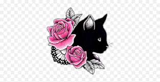 #art #color #alternative #tattoo #death #paint #goth #grunge #artwork #hardcore #flowers #artist #emo #painting #ittookmeforever more you might like. Blackcat Cat Roses Flowers Cute Tumblr Aesthetic Paste Cat And Flowers Tattoo Emoji Flower Emoji Copy And Paste Free Transparent Emoji Emojipng Com