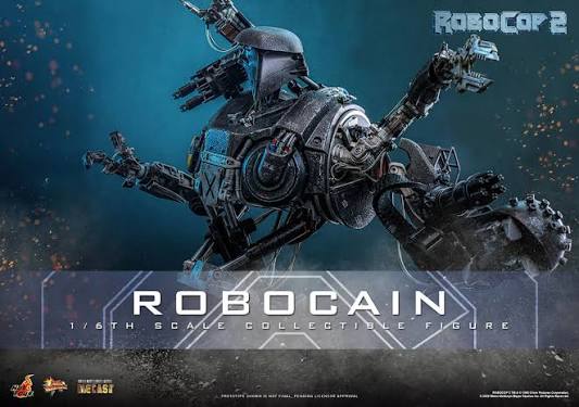 Hot Toys Robocop 2 RoboCain 1/6 Scale Collectible Figure – Maybang's  Collectibles
