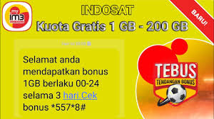 Sebagaimana penyaluran tahun sebelumnya, indosat juga bisa menjadi alternatif. Cara Dapat Kuota Gratis Indosat 2020 Sebesar 1gb 200gb Youtube