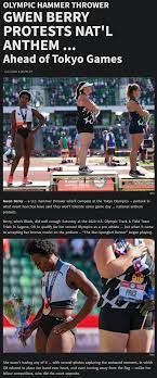 Gwen Berry Fighting The Oppression Of Our 1st Amendment Rights Witchesvspatriarchy