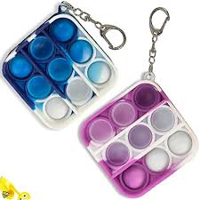 Shop nichole jacklyne's store bought collab line in target and amazon now. Buy Simple Dimple Fidget Toy With Keychain Silicone Sensory Toys For Adults Kids Stress Relief Decompression Toy Blue Purple Online In Kenya B08y5vy2j6