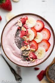 Strawberry Banana Smoothie Bowl Recipe Smoothie Bowl Recipe Healthy Smoothie Bowl Healthy Smoothie Bowl Recipe