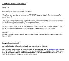 Letter to inform change of bank account number. Payment Reminder Letter Format 16 Samples Examples
