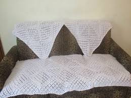 Vintage crochet pattern 1960s antimacassars crochet chair arm covers crochet couch back cover crochet chair & setee set pdf instant. Crochet Sofa Cover 51 Hindi Youtube