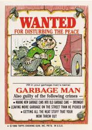All artwork (front and back) for the first series of garbage pail kids was created by just two artists.john pound and tom bunk. Errors Variations Gallery 1986 Topps Garbage Pail Kids Series 3 Non Sport Trading Card Database