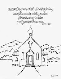 When i set out to create a huge collection of animal coloring pages, little did i realize that over 20 hours later, i'd still be putting the finishing touches on these animal pictures! Coloring Pages For Kids By Mr Adron Enter His Gates With Thanksgiving Free Kid S Coloring Page With Church Psalm 100 4