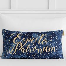 Harry Potter Expecto Patronum Pillow Cover Harry Potter Bedroom Decor Harry Potter Decor Harry Potter Room Decor