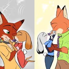 Valentine S Day Special Both Worlds Zistopia Zootopia Needs Love Zootopia Zootopia Art Zootopia Nick And Judy