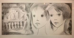 Alice Soares, As meninas , 1993. Grafite s/ papel