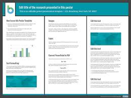 Here you can find research poster templates that can be edited to make your own poster presentations. Presentation Poster Templates Free Powerpoint Templates