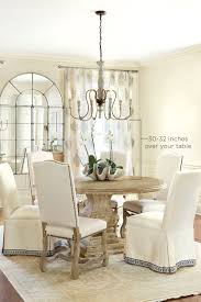 For example, if your room is 10' x 16', the sum of those equals 26'. How To Select The Right Size Chandelier How To Decorate Neutral Dining Room Rustic Dining Room Dining Room Table Centerpieces