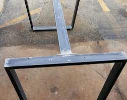 We understand that everyone is different and we like to decorate our homes in our own unique style. Metal Table Legs Post Style Adjustable Feet Choose Your Etsy Dining Table Legs Industrial Legs Dining Table In Kitchen