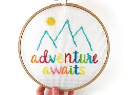 9 x 12 (22.7 x 30.5 cm) here's a new and unopened complete counted crosstitch kit entitled jesus with animals. it is a wonderfully inspirational design of jesus among. Beginner Cross Stitch Pattern Inspirational Quote Simple Cross Stitch Nature Trip Vacation Travel Easy Pattern Adventure Awaits Pdf Colorful Cross Stitch Patterns Simple Cross Stitch Beginner Cross Stitch Patterns
