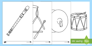 Click on any musical instrument picture above to start coloring. Musical Instrument Pictures Colouring Pages