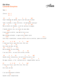 Ele vive leonardo gonçalves ouvir e baixar musicas gratis,busque entre milhares de musicas ,buscador de mp3 totalmente gratis. Cifra Club Leonardo Goncalves Ele Vive Baixar Pdf De Docero Com Br