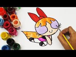 Powerpuff Girls Coloring Book Bubbles Blossom Buttercup Ppg Ppgz Surprise Egg And Toy Youtube Coloring Books Powerpuff Girls Coloring For Kids