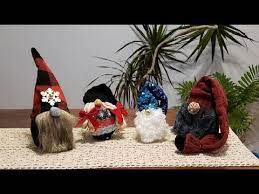 Diy Dollar Tree Gnomes 2020 Youtube Dollar Tree Diy Gnomes Crafts Christmas Crafts