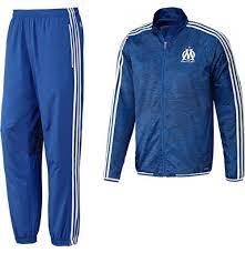 Die neusten schuhe, trikots und ausrüstung. Kaufe Trainingsanzug Prasentation Olympique Marseille 2015 2016 Blau