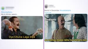 Amidst heavy rainfall, mumbaikars have 'flooded' twitter with memes. Mumbai Rains Funny Memes Take Over Twitter Along With Pics And Videos Of The Unexpected Downpour In December Netizens Have The Ye Bhi Theek Hai Moment Because Smh 2020 Latestly