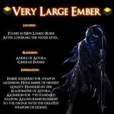Dark souls wiki » weapon upgrades » embers » very large ember. Communaute Steam Guide Ember Guide