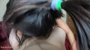 Suki Asian girl cum gets out of her nose