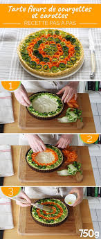 Recette Tarte Fleurs De Courgettes Et Carottes En Pas A Pas Recette Aliments Bons Pour La Sante Recette Recette Tarte