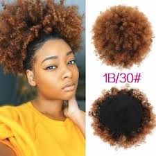 High puff natural hairstyles | woch✨ please be sure to support us and hit subscribe here: Afro Style Wig High Puff Hairstyle Bun Curl Short Curly Hair Ponytail Drawstring Ebay