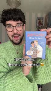 NEW OFFICAL Heartstopper Merch! Charlie and Nick Fan Cards