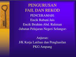 Kepentingan menggunakan format kulit fail yang seragam. Ppt Pengurusan Fail Dan Rekod Powerpoint Presentation Free Download Id 1323120