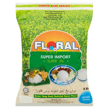 Beras super spesial tempatan 5% jasmine super. Floral Beras Super 5 10kg Eborong Com My