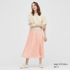 Free delivery and returns on ebay plus items for plus members. Women Chiffon Pleated Long Skirt Uniqlo Us