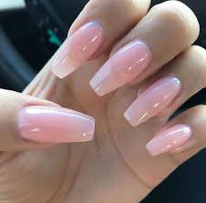 Pink and white acrylic nail manicure is a classic and popular nail look. 24 Photos Of Amazing Coffin Nails Pink Gel Nails Pink Nails Nails
